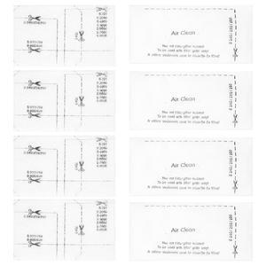 밀레 진공 청소기 필터 매트 6713110 에어 클린 필터 8 개 팩, 3944711