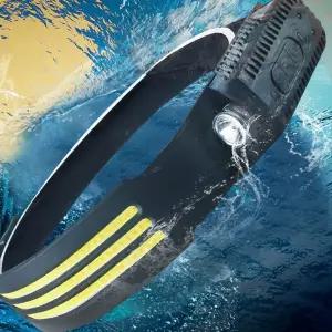 랜턴 LED 등산 작업용 안전모 캠핑 3라인  해루질 낚시 헤드랜턴 센서형 충전식 헤드라이트