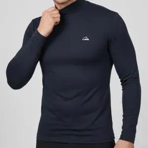 남성 반목폴라티 스판 반목티 가벼운 긴팔티 일상복 작업복