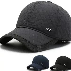 남성 겨울 모자 귀마개 볼캡 귀달이 남자 방한 모자 패딩 야구