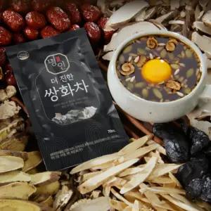 이경애 명인 더 진한 쌍화차 약선명인 전통 한방차 50팩 견과팩