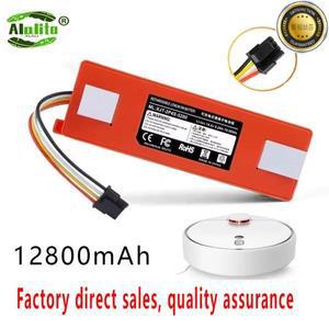 Roborock 교체 배터리 S6 S7 MaxV Q5 Q7 MAX 로봇 진공 청소기 액세서리 부품 14.4V 12800mAh 신제품
