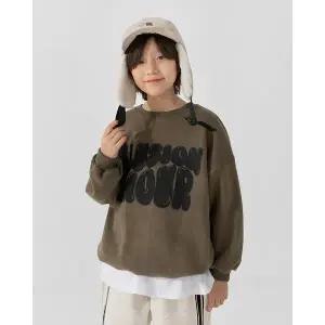 [리틀브로] (아동)언노운기모맨투맨[티셔츠BFKG898B]