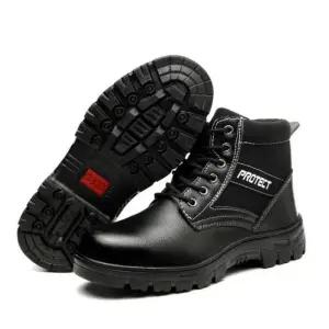 [라일리] Rly 겨울 방한 안전화 작업 털 보호 남자 워커 발열