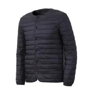 남성경량패딩 라운드넥 웰론 이너용패딩 초경량점퍼 경량패딩 남성