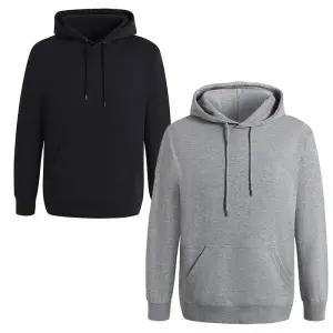 /오엠티 베이직 남자 후드티 긴팔티셔츠 얇은 루즈핏 무지