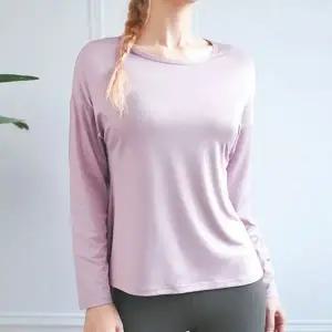 여성 운동 긴팔 티셔츠 얇은팔 헬스 (WFIJIQY)