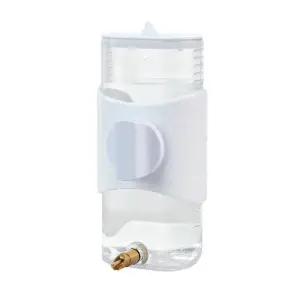 조절 급수기 용품 높이 케이지 앵무새 조류 280ml 새 물통 자동 걸이식