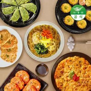 사옹원 부침명장 프리미엄 간편 모듬전 모음 / 김치전 땡초부추전 동태전 깻잎전 오미산적 고기완자 해물파전