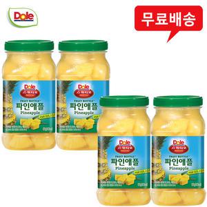Dole 돌 후룻바틀 파인애플 666gx4개/무배