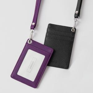 모던 카드지갑 카드목걸이 목걸이지갑