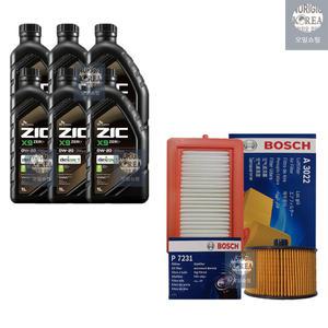 XM3 1.3 TCe 가솔린 지크 X9 제로 0W20(6L) 엔진오일+필터 세트 7231-3022