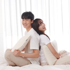 꿀잠 천연 라텍스베개 태국 땅콩 기능성 높은 낮은 경추베개