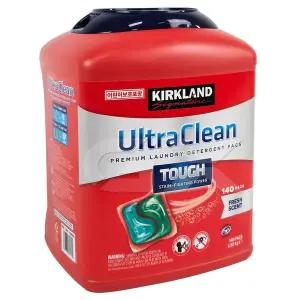 [커클랜드] 울트라클린팩 캡슐세제 140팩 세탁세제 무료배송 gx
