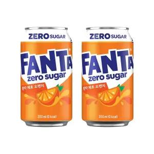 [본사직영] 환타 제로 오렌지 350ml CAN (24입)