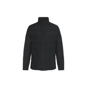 [파크랜드]네이비 에리 니트 스판 중다운 점퍼 AA2JJ421_P378727513