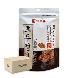 머거본 호두정과 100g (1박스-20개) 견과 전통과자 영양간식