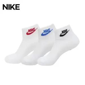 나이키 에브리데이 에센셜 앵클 삭스 중목 발목 양말 3팩 세트 DX5074-911