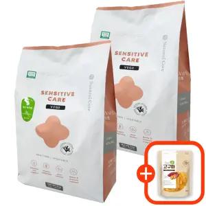 네츄럴코어 센시티브케어 베지 6kg + 리얼고구마200g (95% 식물성재료 비건 채식사료)