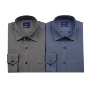 갤러리아 예작(슬림핏)(면스판)구김이적고 착용감이좋은 솔리드 긴팔셔츠YJ