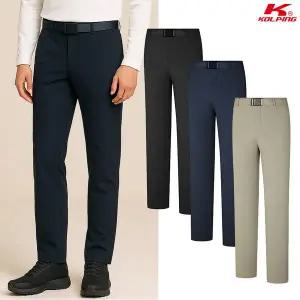 [콜핑] 남성 겨울 기모 파워스트레치 레귤러 나일론 등산 바지 KSC961VP0M