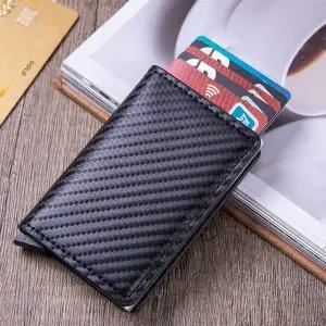 도난방지 원터치 자동 팝업 슬라이드 카드지갑