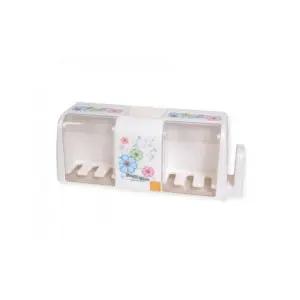 [유토피아]페러스 흡착치솔걸이 대 칫솔걸이 W 양치컵칫솔꽂이 칫솔통 칫솔겁