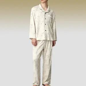 보디가드 남성 홈웨어 밍크 스판 겨울 잠옷 세트 BBMNB931