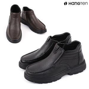 HT-6026 가죽 기모털안감 남성방한화 겨울스니커즈 털신발 보온신발 방한부츠