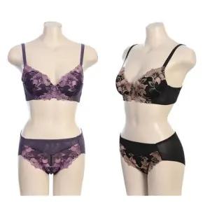 [갤러리아] G/비비안 화려한 레이스 풀컵 몰드 브래지어 햄팬티세트 2종택1(BR6836/P)