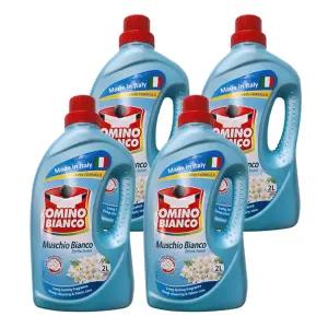 오미노비앙코 세탁세제 이탈리아 은은한 화이트 머스크향 2L 4개