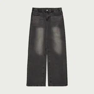 [롯데백화점]행텐 여아 사이드턱 와이드 기모 데님팬츠 14540 155 810 10