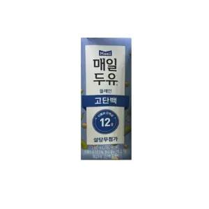 매일두유 고단백 플레인 190ML 24팩