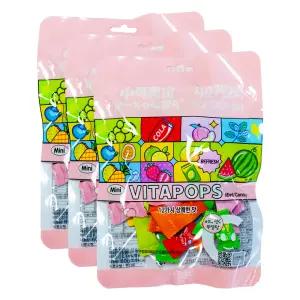 샤오커오라 비타팝스 60g x 3봉 한국정식수입 무설탕 비타민C 캔디 사탕 약국판매제품