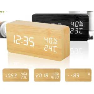 자동켜짐 센서 블록 큐브 탁상 led 시계 1인가구 원룸 싱글라이프 자취방 내방꾸미기