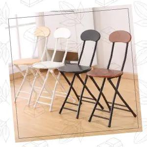 접이식 의자 등받이 간이 보조 사무용 가정용 카페 화장대 모던 인테리어