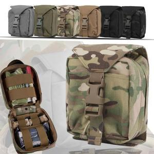 전술 의료 가방 빠른 배치 테어 오프 응급 IFAK 키트 해제 EMT 보관 팩 야외 생존용