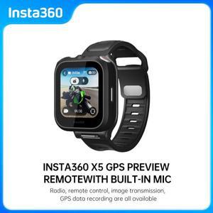 Insta360 X5 GPS 프리뷰 리모컨 내장 마이크 일체형 시계 제어 Ace Pro 2 정품 액세서리