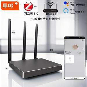 Tuya Zigbee 3.0 듀얼 게이트웨이 및 WiFi 리피터, 강화된 신호 브리지 유선 메시 허브, 홈 자동화 지원, A