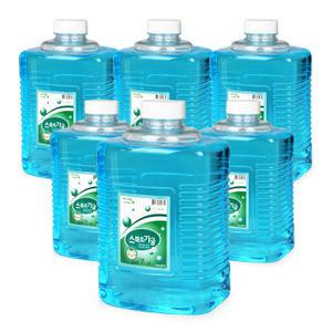스마트 가글 1.5L 6개 1박스 대용량 업소용 구강세정제
