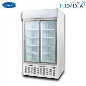 캐리어 투도어 냉장고 CSR-1200RD 1120L 슬라이딩 음료 쇼케이스