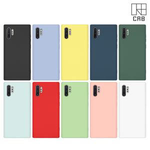 [CRB] 갤럭시 노트10 플러스 케이스 10색 파스텔톤 젤리케이스