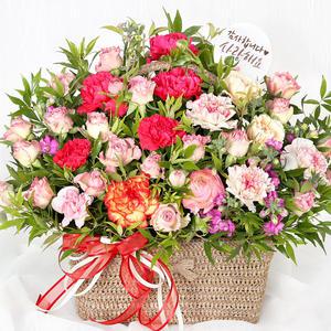 당일 꽃배달 카네이션 꽃바구니 어버이날 A1939