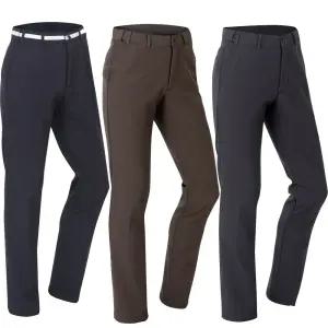 기모 일자 스판 남자 정장 바지 남성 캐주얼 골프 팬츠 겨울 따뜻한 보온 40대 50대 중년