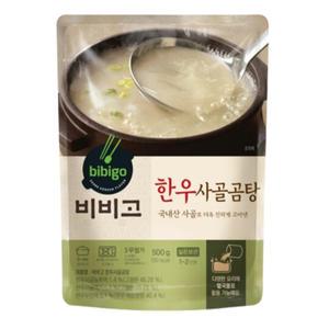 CJ제일제당 비비고 한우 사골곰탕 500g 18개