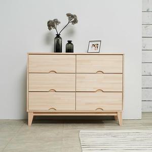 [롯데백화점]미아트 리즈빌퍼니처 앨리원목 1200 3단 와이드서랍장