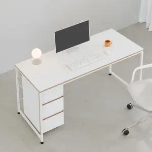 소프시스 메이저 데스크 1460 / 학생 공부 일자형 조립식 1400 책상