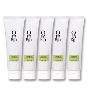 큐포레 샤론치약 120g 5개 천연 임산부 잇몸 시린이 구취제거 좋은치약