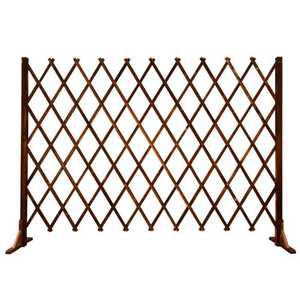 전원주택 울타리 접이식 펜스 자바라 원목 방부목