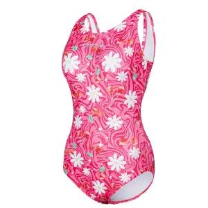 [레노마수영복](하남점)여성 체리플라워 U백원피스 수영복레드/LS2E808-RD끈주머니 증정